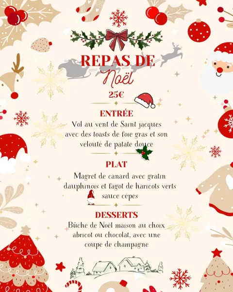 Menu de Noël