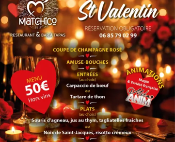 Soirée Saint Valentin