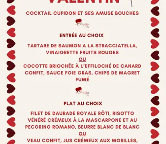MENU ST VALENTIN
