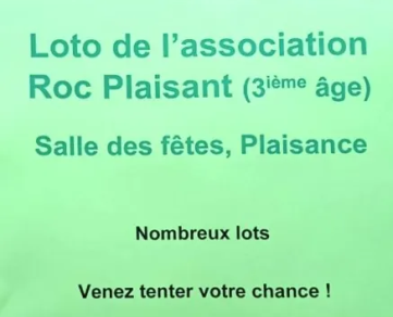 Loto de L'Association Roc Plaisant
