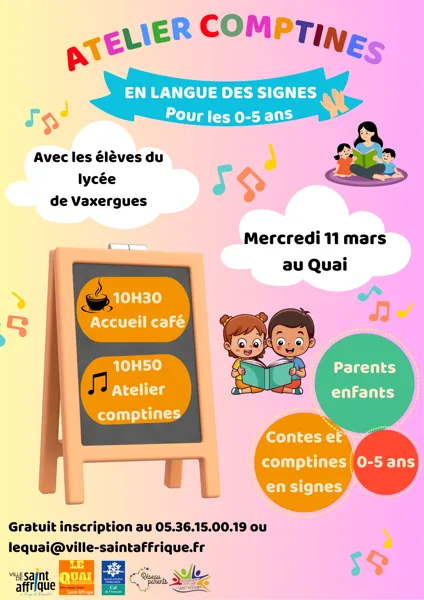 Atelier Langues des signes