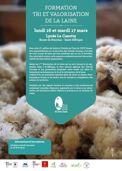 Formation pour le tri de la laine