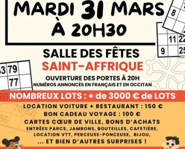 Quine de l'APE des Ecoles Publiques