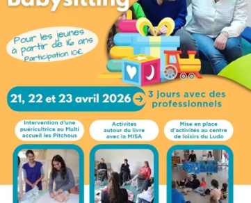 Stage d'initiation Baby Sitting