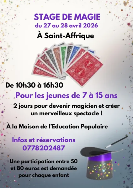 Stage de Magie