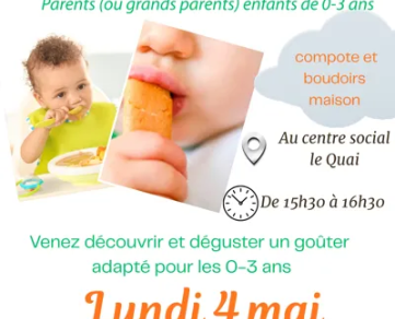 Goûter des tout-petits