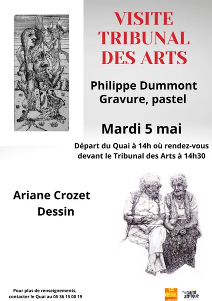 Visite du Tribunal des arts