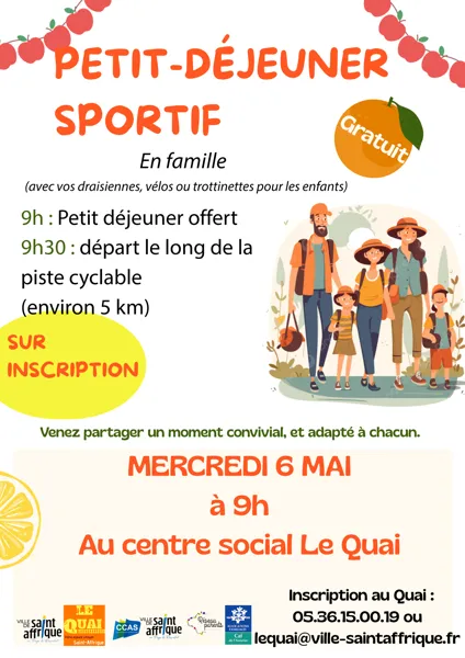 Petit déjeuner sportif