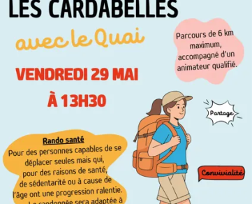 Découverte de l'Association des Cardabelles : Rando Santé