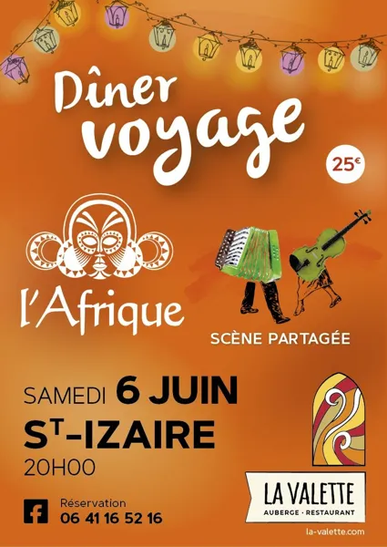 Dîner voyage