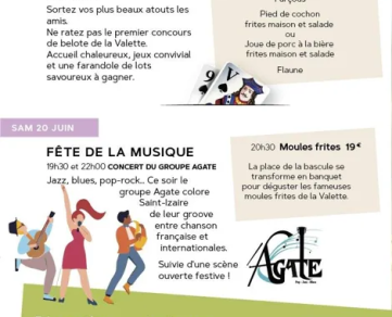 Repas et Fête de la Musique
