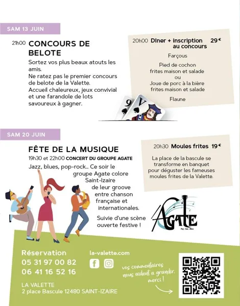 Dîner et Concours de Belote