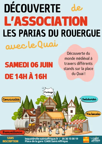 Découverte de l'association les Parias du Rouergue