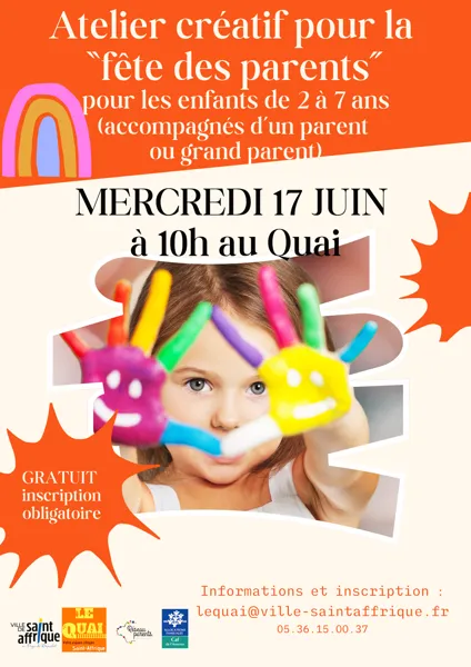 Atelier créatif : la fête des parents