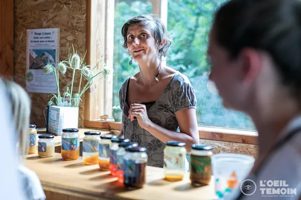 Initiation à la dégustation des miels, à partir des 10 miels bio locaux de l'Arc en Miel