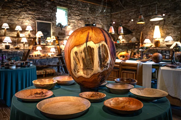 Intérieur de la Bergerie des Artisans