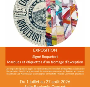 Exposition : « Signé Roquefort Marques et étiquettes d’un fromage d’exception »