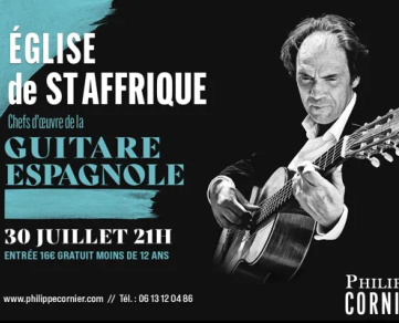 Concert à l'Eglise " Chefs d’œuvre de la guitare espagnole et Aranjuez "