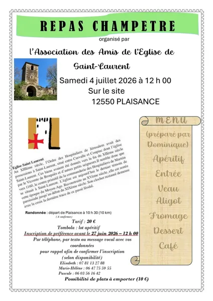 Repas Champêtre