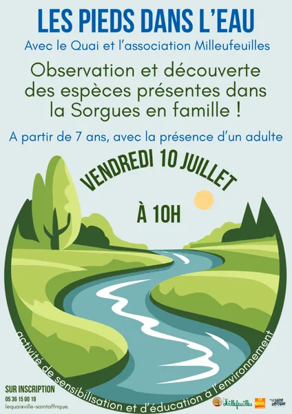 Les Pieds dans l'eau