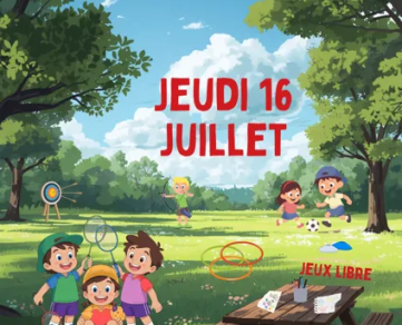 Jeux à la Gravière