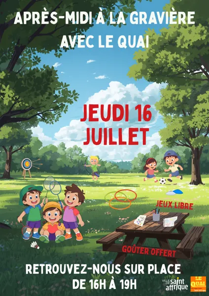 Jeux à la Gravière