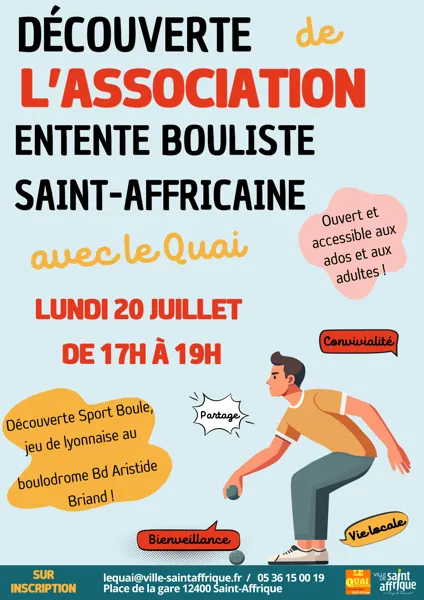 Découverte des Associations : entente bouliste