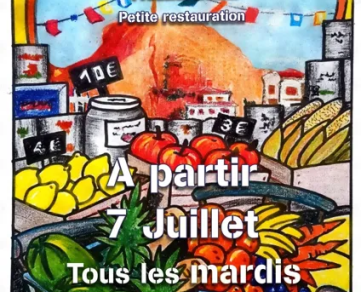 Marché estival