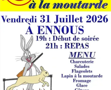 Soirée grillades de lapin à la moutarde