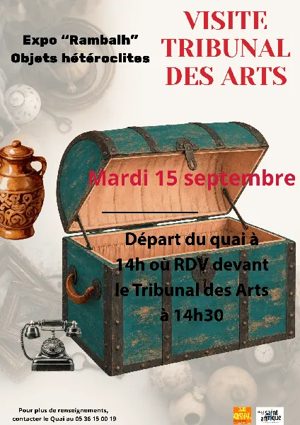 Visite du Tribunal des Arts