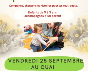 Atelier lecture : Histoires pour bébés
