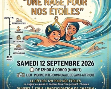 Défi solidaire : "Une nage pour nos étoiles"