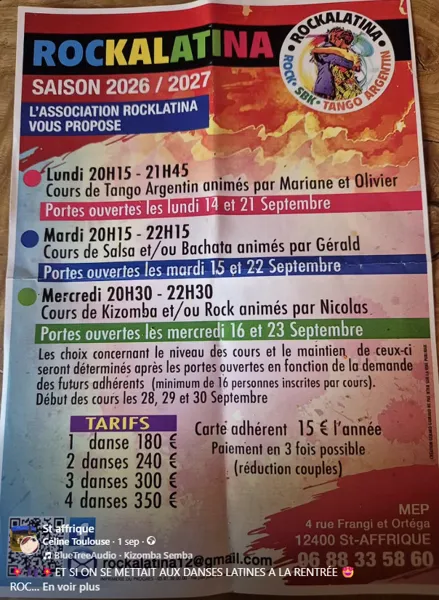 cours de salsa