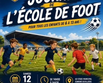 Journée de l'école de foot