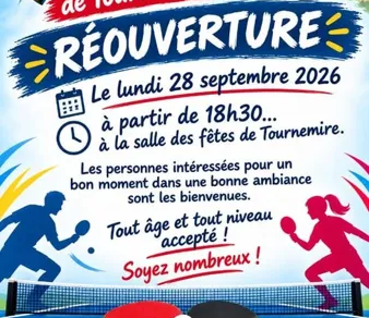 Réouverture Club de Ping-Pong
