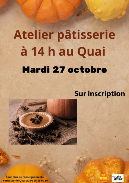 Atelier pâtisserie