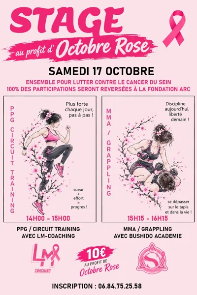 Stage octobre rose