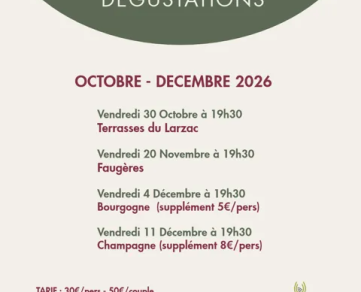 Atelier dégustations